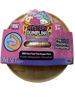 💜✨ NEW & Sealed RMS Crazy Fun Mystery Dumpling – Purple Holographic Edition